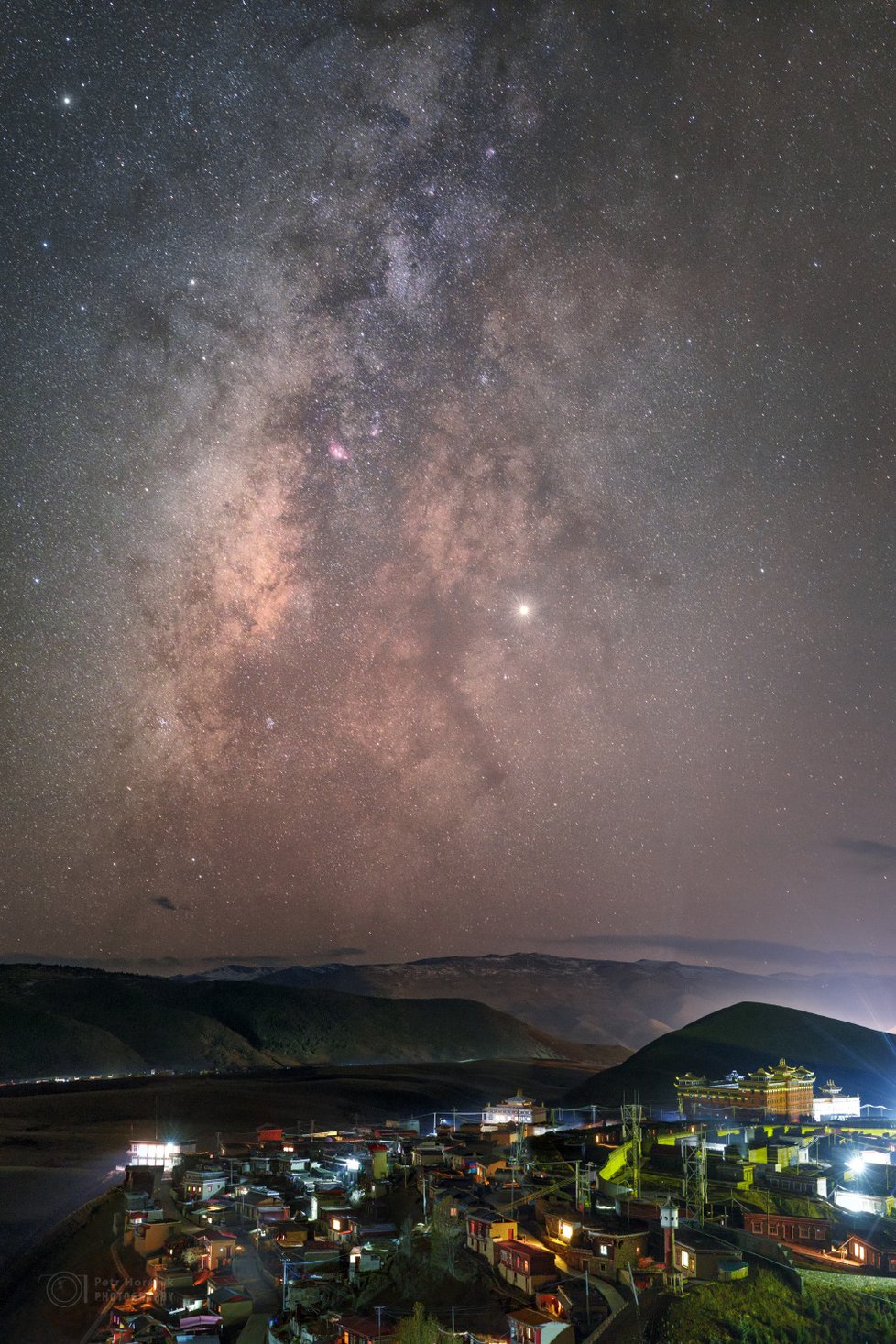 Fotografie noční oblohy Petra Horálka