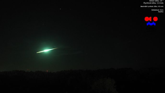 Meteor nad Chebem