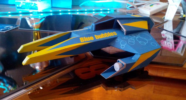 Astro Racer 58 – Blue Bubbles