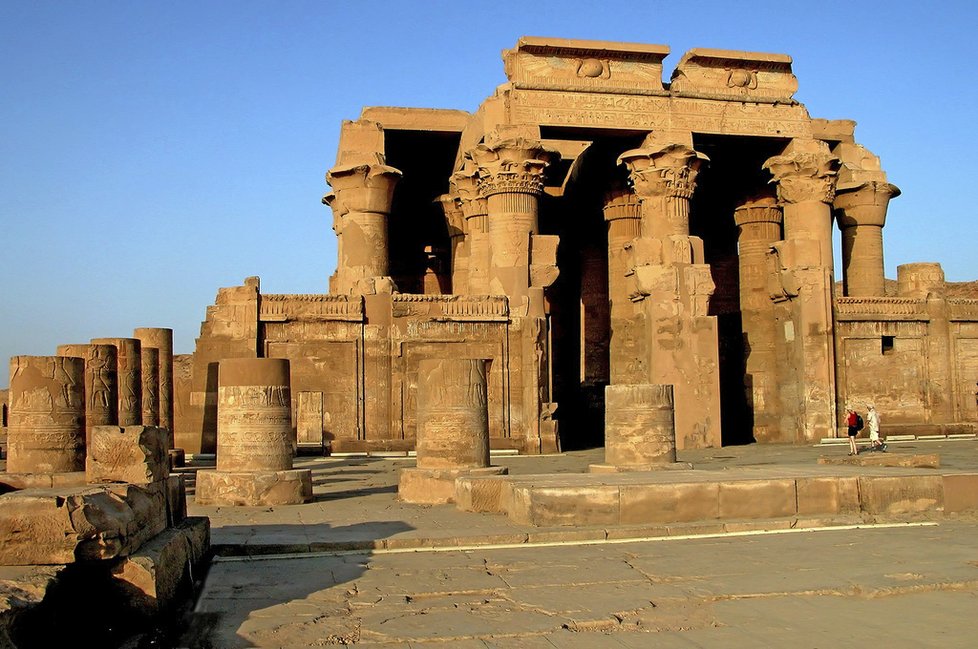 chrám Kom Ombo, Asuán, Egypt