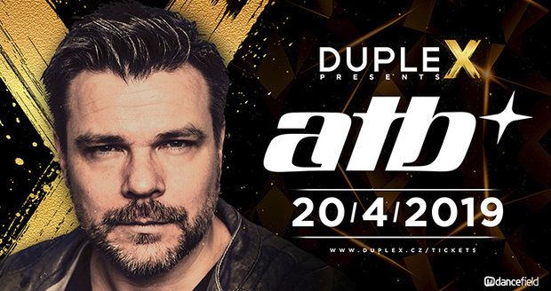 ATB vystoupí v pražském klubu Duplex 20. dubna 2019.