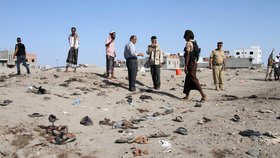 Atentát v Jemenu. 41 mrtvých a další jsou zranění.