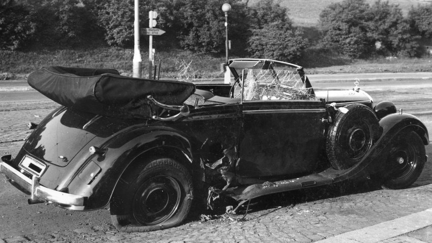 Auto zastupujícího říšského protektora Reinharda Heydricha (†38). 