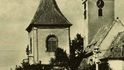 Kostel v Nehvizdech u Prahy, kde Gabčík s Kubišem vinou navigační chyby přistáli.