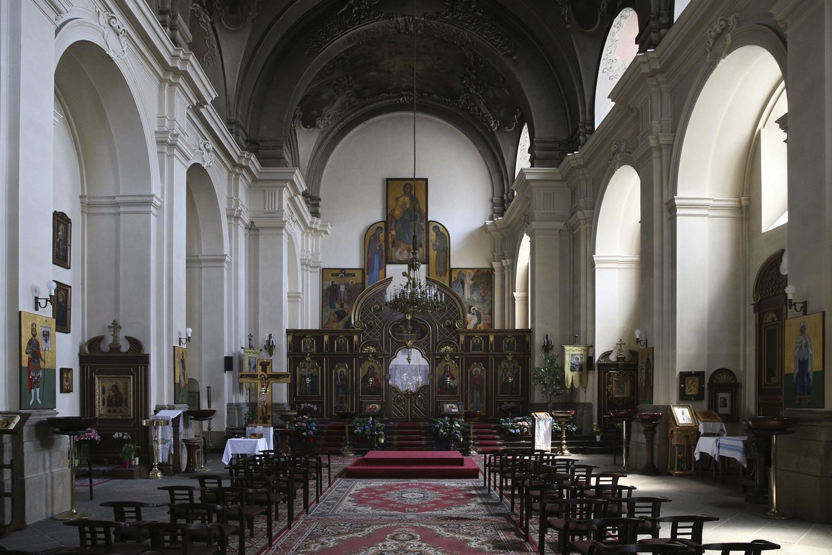 Kostel stejně jako tehdy používá pro své bohoslužby česká pravoslavná církev.