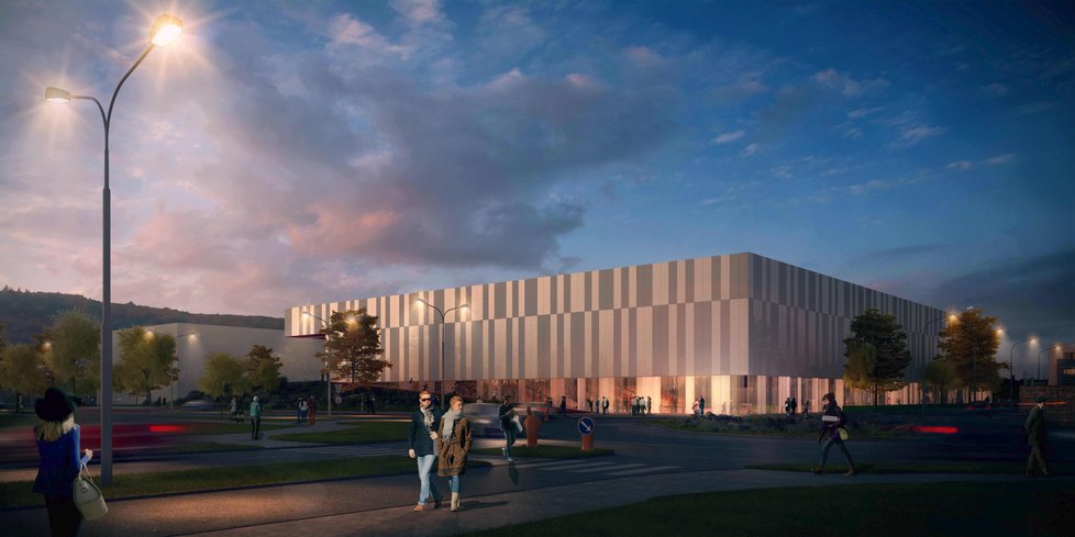 Takto má vypadat nová atletická hala, která vznikne v areálu univerzitního kampusu v Brně.