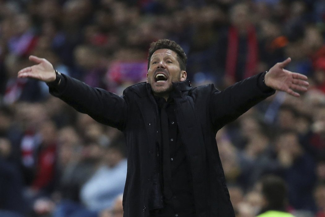 3. místo - Trenér Atlétika Madrid, Argentinec Diego Simeone