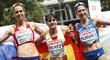 Anežka Drahotová vybojovala v chodeckém závodě na 20 kilometrů stříbro, lepší byla jen Španělka María Pérezová