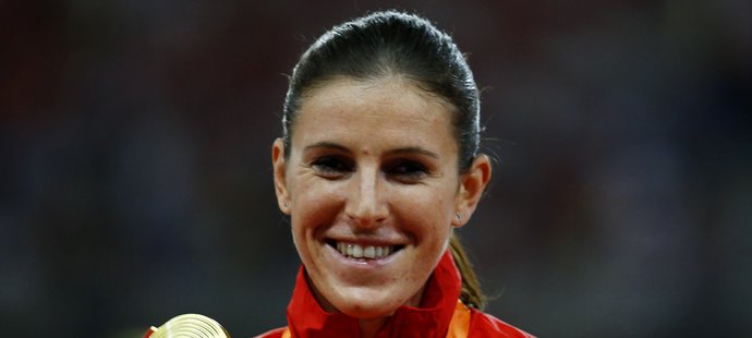 Po dvou letech zlatá. Zuzana Hejnová na stupních vítězů stála opět nejvýš.