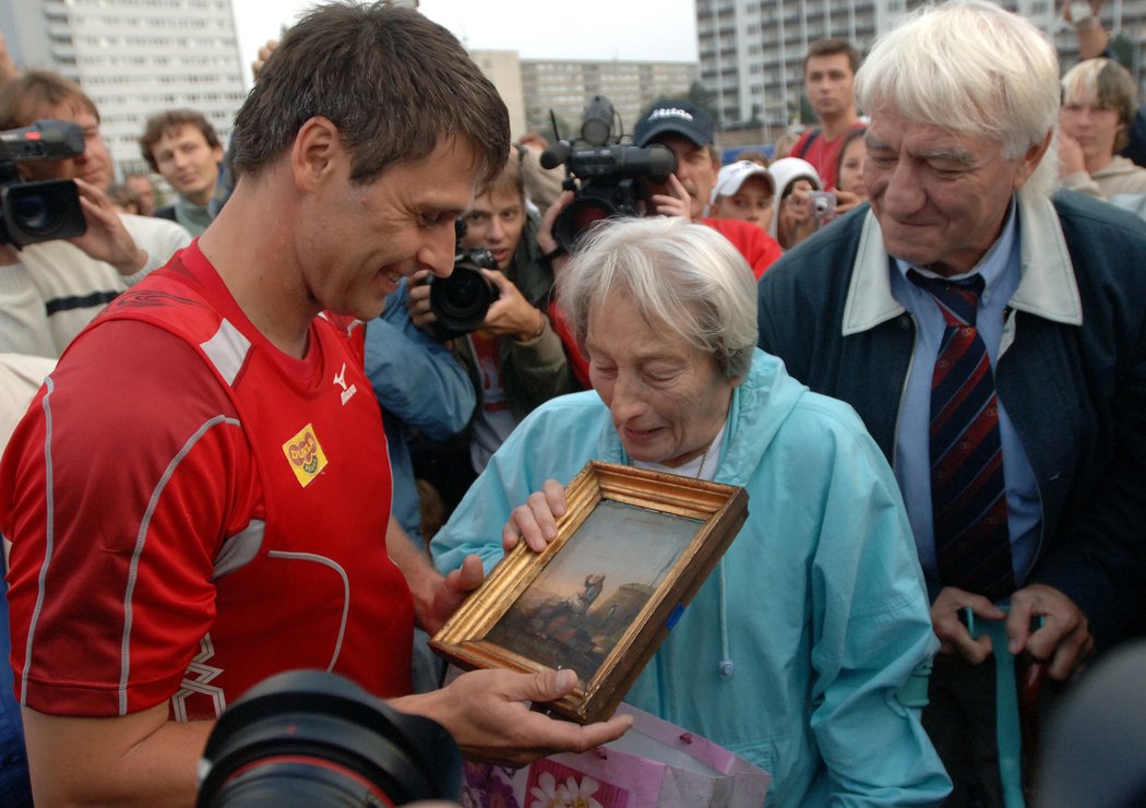 2006. Rozloučení Jana Železného s kariérou, dorazila také Dana Zátopková.