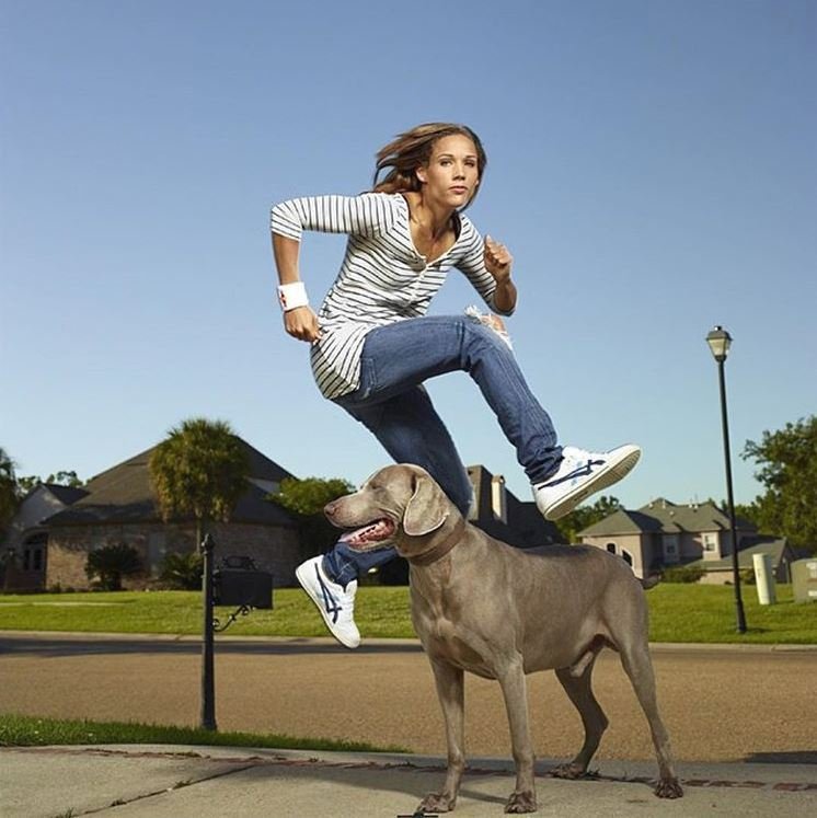 Americká atletka Lolo Jones.