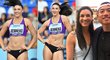 Michelle Jennekeová si pobyt v Česku užila na atletickém oválu i mimo něj