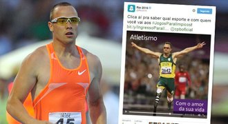 Skandál před olympiádou v Riu: Propaguje ji zabiják Pistorius!