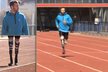 Pohublý a vousatý Oscar Pistorius si ve čtvrtek poprvé od únorové tragédie nazul běžecké karbonové protézy a absolvoval lehký trénink