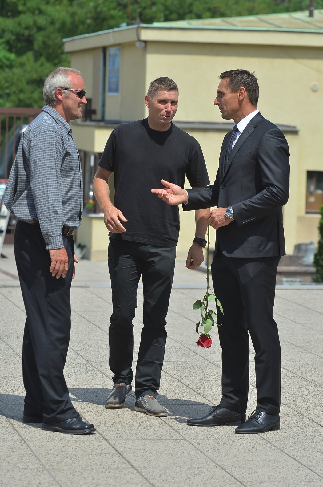 Šebrle v debatě s Milanem Kovářem a Daliborem Kupkou.