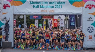 Půlmaraton v Ústí nad Labem: Homolková vyhrála třetí závod domácí série