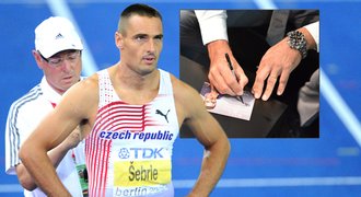 Šebrlemu ukradli olympijskou medaili, teď ztratil hodinky: Přes sto tisíc v tahu?!