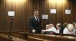 Oscar Pistorius v soudní síni