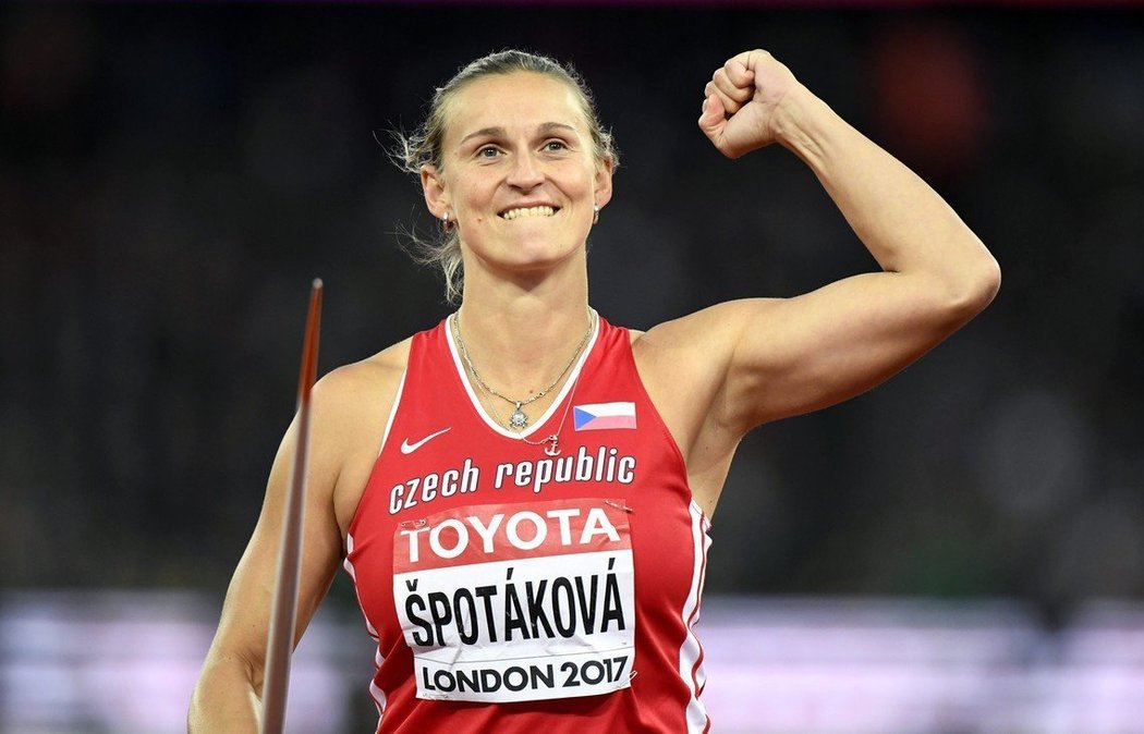 Barbora Špotáková loni získala titul na mistrovství světa