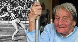 Svět přišel o legendu. Zemřela olympijská vítězka Zátopková (†97)