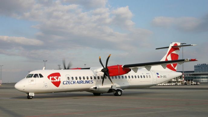 ATR 72 aerolinek ČSA