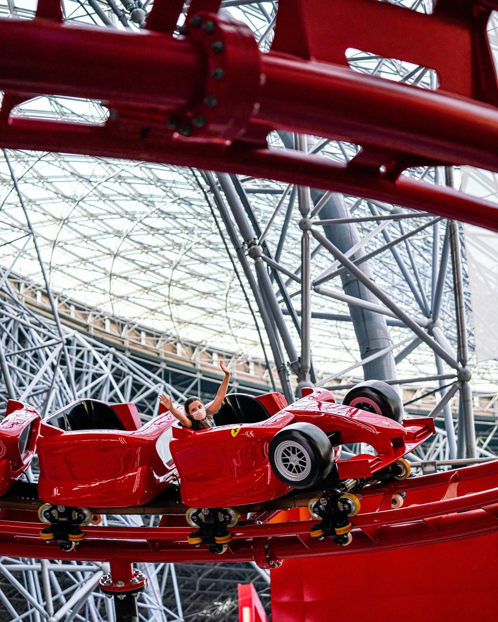 Ferrari World v Abú Zabí