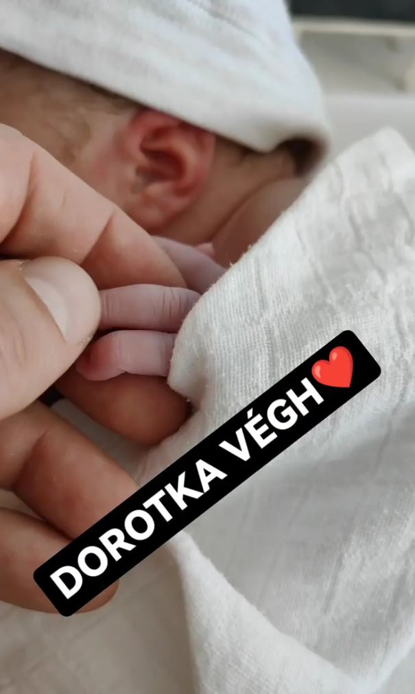 Bijec Attila Végh se dočkal dcerky.