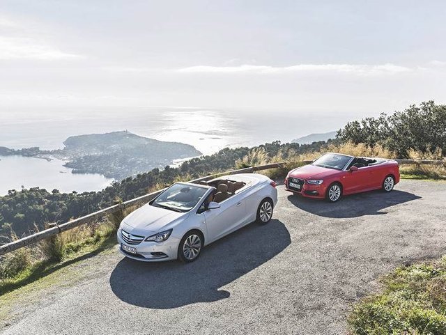 Audi A3 Cabrio 1.8 TFSI vs. Opel Cascada 1.6 Turbo