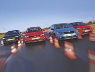 Audi A3 Sportback vs. Volkswagen Golf vs. Škoda Octavia vs. Seat Leon