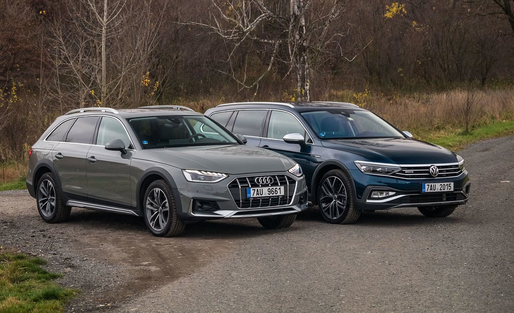 Audi A4 allroad vs. VW Passat Alltrack