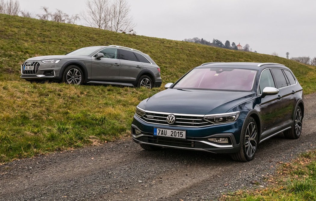 Audi A4 allroad vs. VW Passat Alltrack