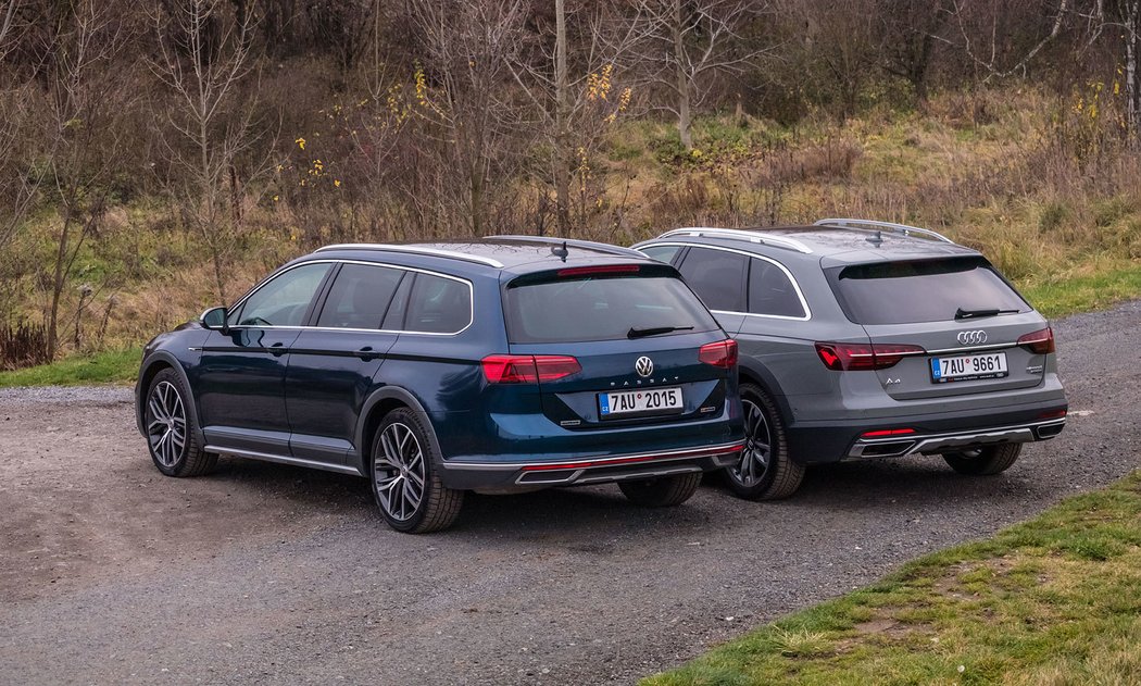 Audi A4 allroad vs. VW Passat Alltrack