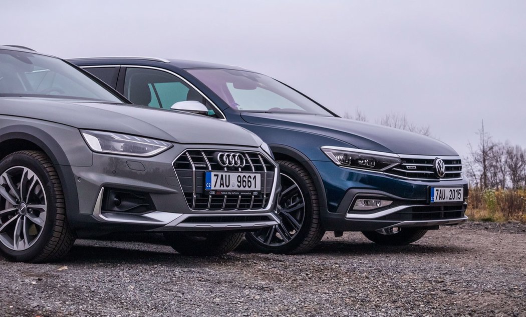 Audi A4 allroad vs. VW Passat Alltrack