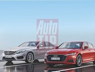 Top secret: Audi A6 a Mercedes-Benz E