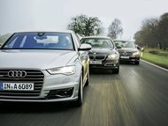 Audi A6 3.0 TDI Quattro vs. BMW 530d vs. Mercedes-Benz E 350 BlueTec