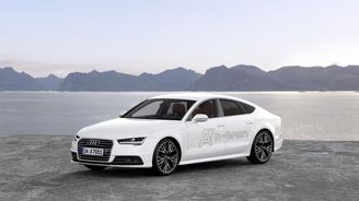 Audi A7 h-tron quattro je čtyřkolka poháněná palivovými články