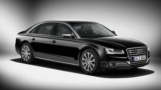 Pancéřované Audi A8 L Security odolá střelbě i granátu