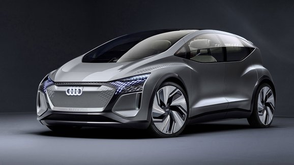 Audi má auto do města. Koncept Ai:Me je autonomní elektromobil schopný komunikovat s okolím