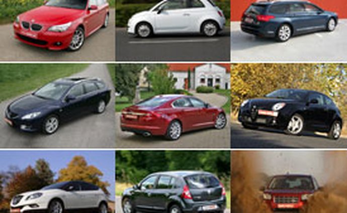 Auto.cz: Přehled testů vydaných v roce 2008