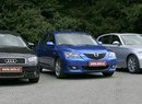 Mazda3 vs. BMW1 vs. Audi A3 - souboj sportovců (srovnávací test)