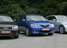 TEST Mazda3 vs. BMW1 vs. Audi A3 - souboj sportovců (srovnávací test)