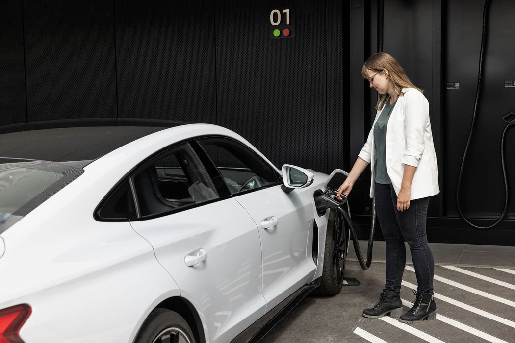 Audi charging hub 