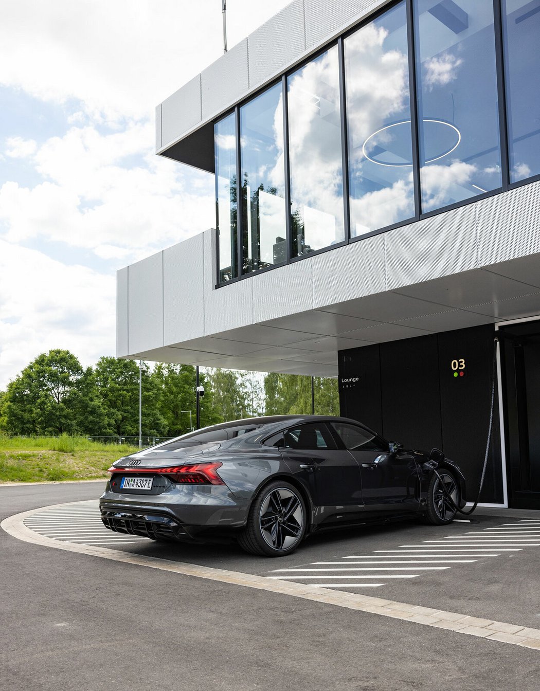 Audi charging hub 