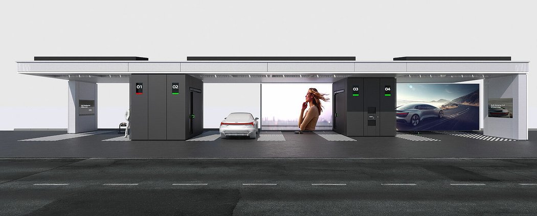 Audi charging hub 