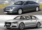 Designový duel: Citroën C6 vs. 2x Audi A6