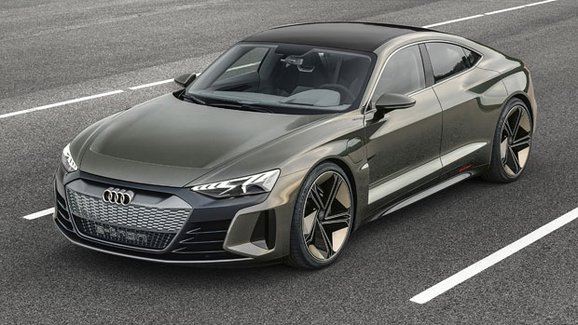 Audi e-tron GT Concept je studií elektromobilu třídy GT. Výroba od roku 2020!