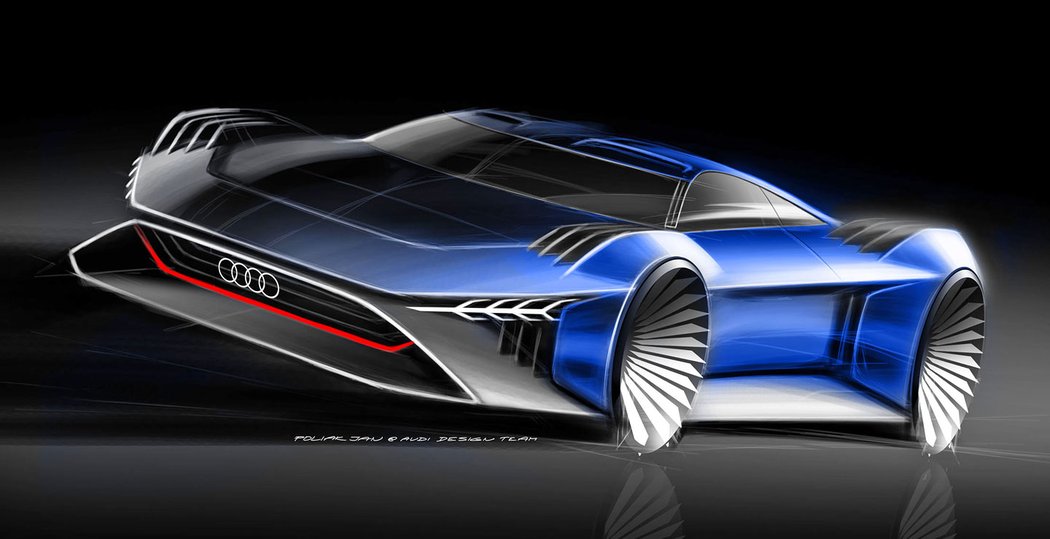 audi design elektromobil alternativnipohony video sportovni kupe supersport