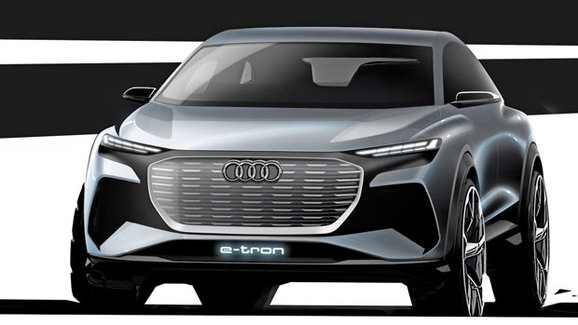 Audi představí koncept elektrického SUV Q4 v Ženevě, nabízí první ochutnávku