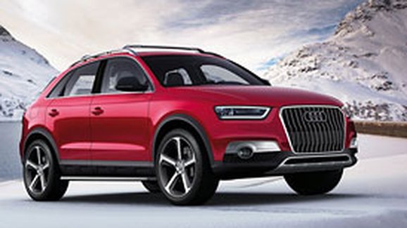 Audi Q3 Vail: Zimní sportování s pětiválcem 2,5 TFSI (231 kW, 400 Nm)