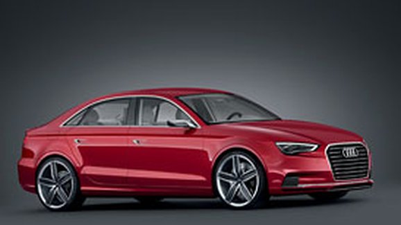 Audi A3 concept: Kompaktní sedan odhalen